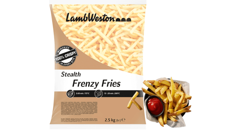 Lamb Weston® rediseña las patatas fritas clásicas con sus crujientes Frenzy Fries