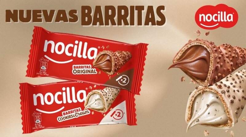 Nocilla lanza las nuevas Nocilla Barritas