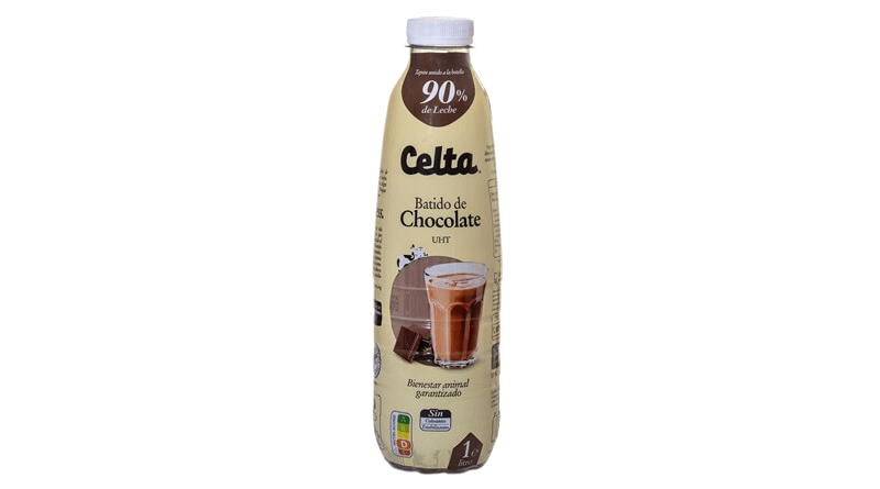 Celta lanza su batido de chocolate