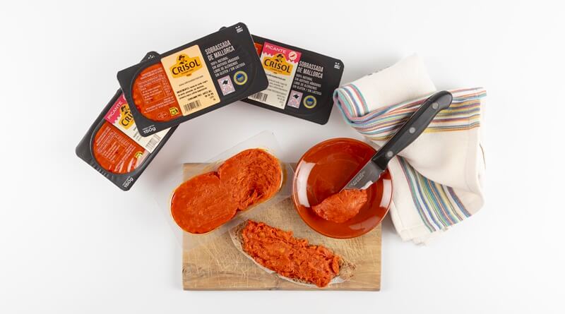 CRISOL presenta una tarrina de sobrasada curada más natural y con menor impacto ambiental
