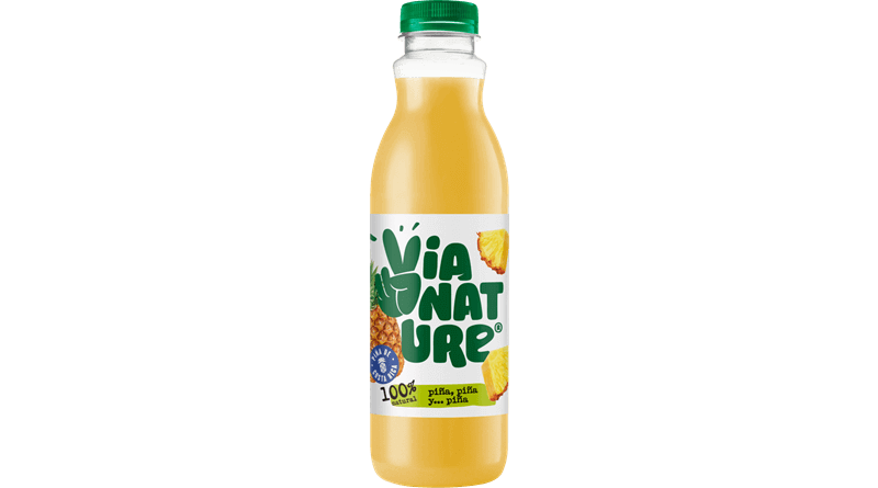 Vianature lanza su nuevo zumo exclusivamente de piña 100% natural