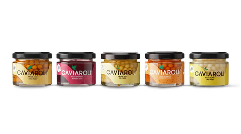 Caviaroli amplía su gama de perlas de fruta con dos novedosas variedades
