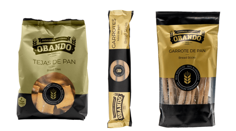 Garrotes y tejas de pan, las novedades de Panadería Obando