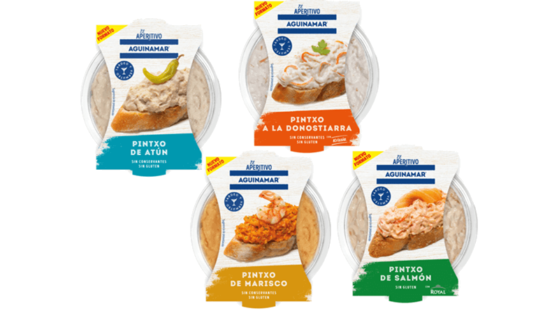 Aguinamar® reinventa su gama de pintxos