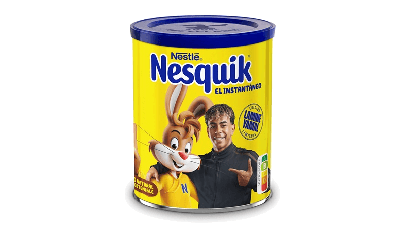 Lamine Yamal, nuevo fichaje de Nesquik