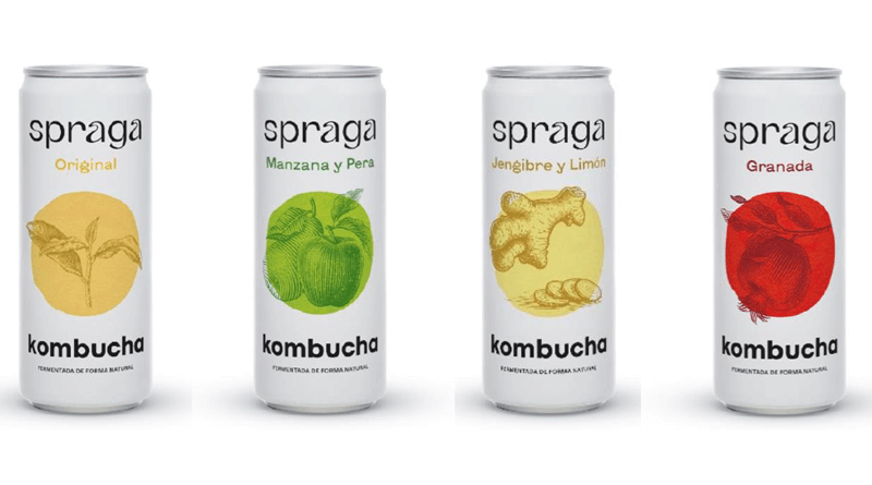 Spraga Kombucha aterriza en el mercado español