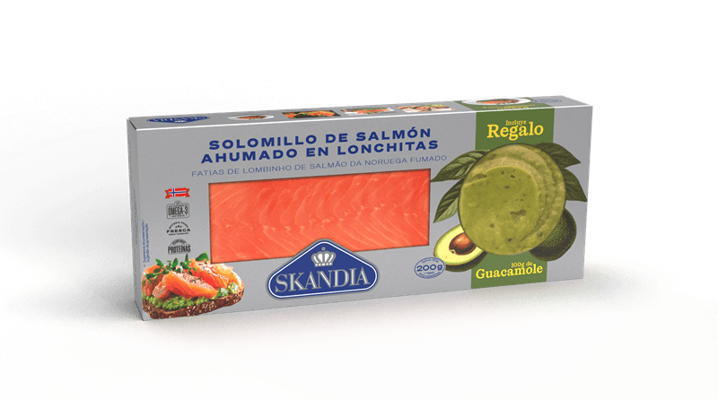 Skandia lanza su nuevo Solomillo de Salmón Ahumado Noruego en lonchitas