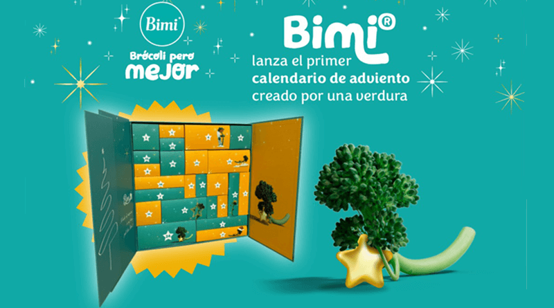 Bimi® lanza el primer calendario de adviento creado por una verdura