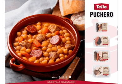 Tello amplía su gama de preparados para pucheros, cocidos y caldos
